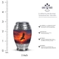 thumbnail image 2 of Eagle Mini Funeral Urns For Adult Male - Keepsake Cremation Urns For Ashes Female - Memorial Urn For Mom - Miniature Urn For Human Ashes Adult Men - 3 Inch, 2 of 7