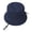 Navy, variant on Women's Wide Brim Fisherman Sun Hat - UPF 50+ Beach Bucket Hat with Chin Strap, Foldable & Lightweight for Outdoor, Travel, Gardening, Summer Sun Protection