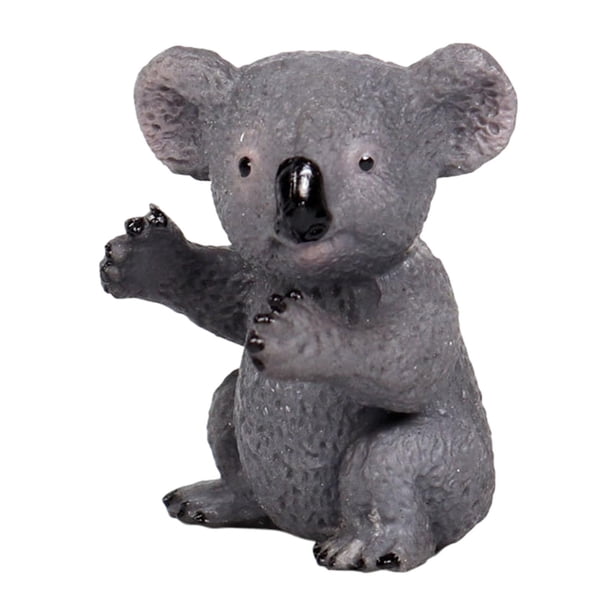 Figuras de koala, juguete de aprendizaje, figura de oso koala para decoración de fiestas, pasteles bebé