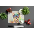 thumbnail image 3 of Carolines Treasures DAC2577LCB 15 x 12 in. Yorkshire Terrier Hippie Dawg Glass Cutting Board - Large, 3 of 5