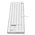 thumbnail image 4 of Teclado mecánico Cubierta trasera transparente Teclado para juegos con retroiluminación RGB con cable y teclas completas Eje rojo, 4 of 10