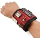 thumbnail image 1 of Correa de reloj magnética, 10 puños magnéticos fuertes para fijar tornillos, arandelas, tijeras, artilugios, taladros, rojo, 1 of 5