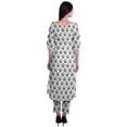 thumbnail image 2 of Moomaya 2-Piece Womens Cotton Printed Kurta Pant Set Indian Dress Ethnic Set, 2 of 7