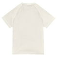 thumbnail image 6 of FORMRS Boys Rash Guard Short Sleeves Swim Shirt Quick Dry UPF 50+ Sun Protection, Sizes 3-12T, Beige Simple Shapes, 6 of 6
