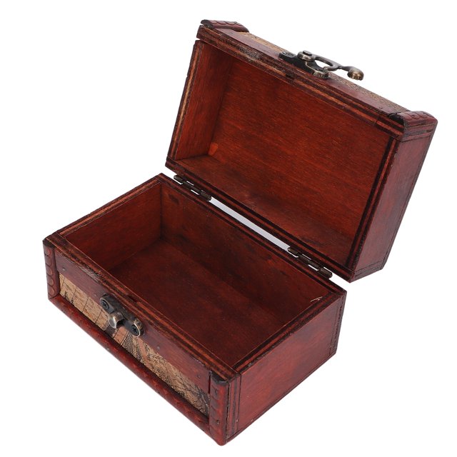 Caja De Madera De Almacenamiento Vintage, Caja De Almacenamiento De Madera De Cedro De Apariencia Hermosa, Tamaño Adecuado Para Llaves, Regalos Para Uso Doméstico