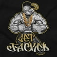 thumbnail image 2 of Urban Popeye Get Jacked Muscle Men's Graphic T Shirt Tees Brisco Brands S, 2 of 6