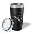 thumbnail image 2 of Lake Cooley Map Tumbler Travel Mug Insulated Laser Engraved Coffee Cup South Carolina 20 oz Black, 2 of 5