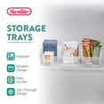 thumbnail image 2 of Sterilite Medium Storage Trays for Desktop and Drawer Organization, 48 Pack, 2 of 10