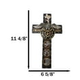 thumbnail image 2 of Western Rodeo Cowboy Pistols Spur Boots Texas Lone Star State Eagle Wall Cross, 2 of 9