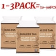 thumbnail image 1 of Sunless Tanning Capsules-Sunless Tan-Golden Glow Tanning Pills - 30-90 PC S NEW, 1 of 7