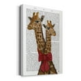 thumbnail image 2 of Giraffes and Bow Premium Gallery Wrapped Canvas - Ready to Hang, 2 of 9