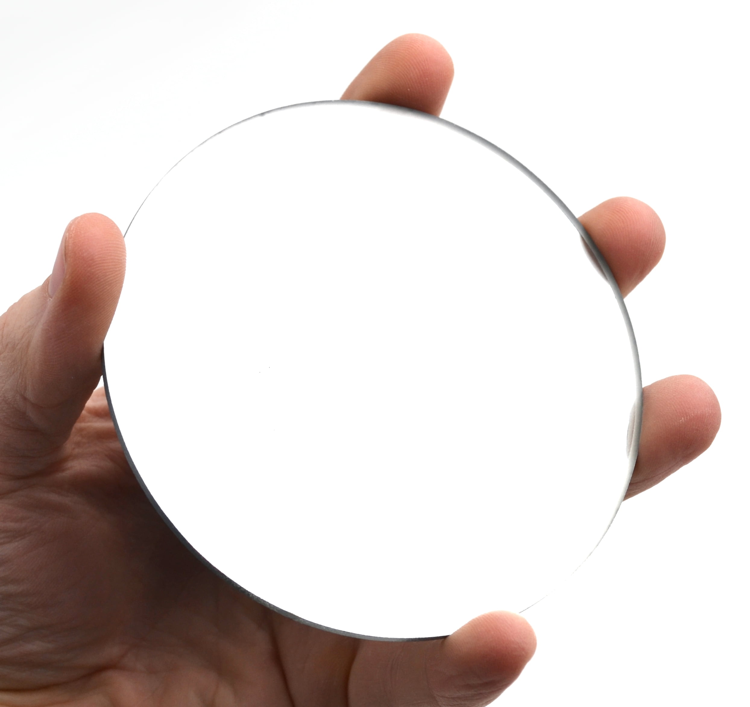 15cm Focal Length 50mm Diameter American Educational Concave Spherical Glass Mirror Pack of 5 