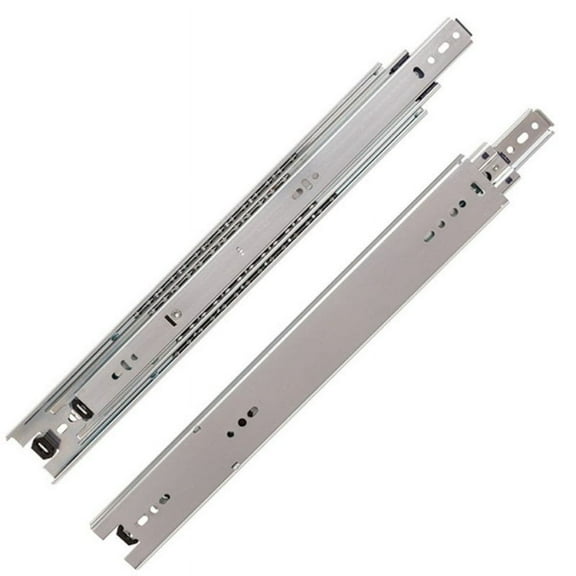 22" heavy-Duty Full-extension Side-mount drawer slide w/200 lb capacity