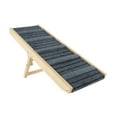 thumbnail image 3 of Milaget Dog Ramp Adjustable Foldable with Traction Mat Pet Ladder for Sofa Car Couch, 3 of 9