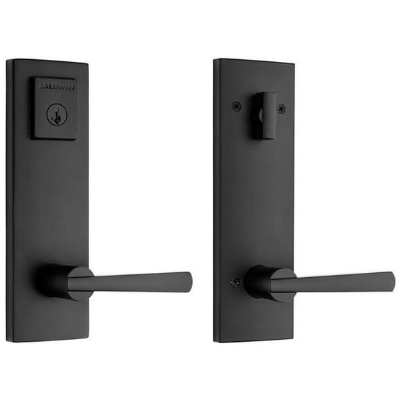 Baldwin 183Spexspl-Sqr-Smt Spyglass Single Cylinder Keyed Entry Set From The Prestige