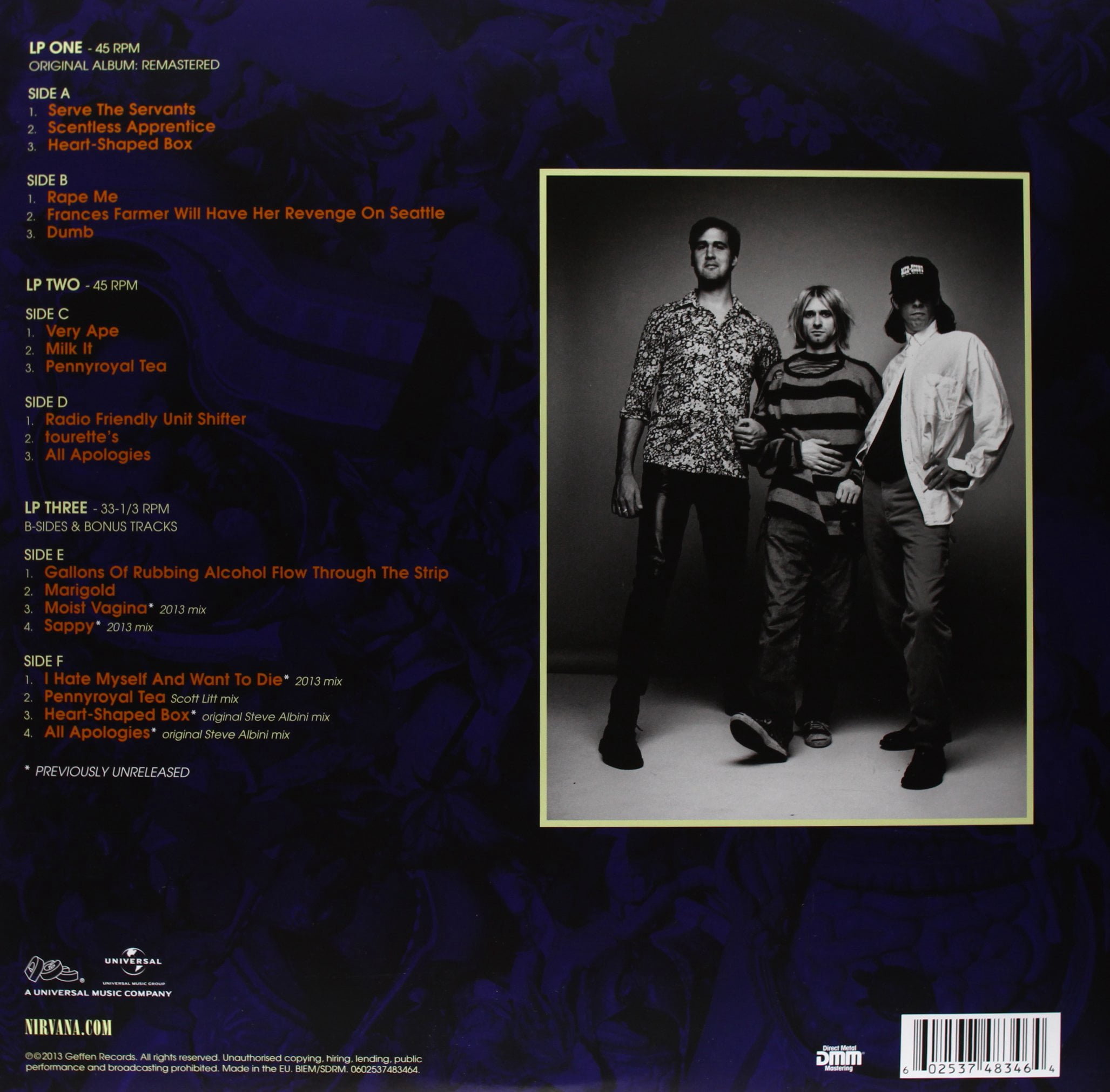 Nirvana - In Utero - 20th Anniversary Remaster - Music & Performance - Vinyl