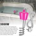 thumbnail image 4 of Water Heater For Pool 3000w Stainless Steel Immersion Heater Suspension Electric Water Heater Eu Pl, 4 of 5