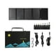 thumbnail image 1 of Bolsa de panel solar Bolsa de carga de energía,Plegable impermeable negro,Caja de panel solar resistente portátil Bolsa de viaje para senderismo 40W, 1 of 8