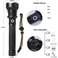 thumbnail image 3 of Rechargeable LED Flashlights High Lumens, 990000 Lumens Super Bright Flashlight with 5 Modes & Waterproof, Powerful Handheld Flashlight for Camping Emergencies, 3 of 7