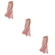 thumbnail image 5 of Qarigey vestido de verano de las mujeres sin mangas cuello boho vestidos de tanque chaleco playa color liso kaftan casual vacaciones rosa / Type1 NO1, 5 of 6