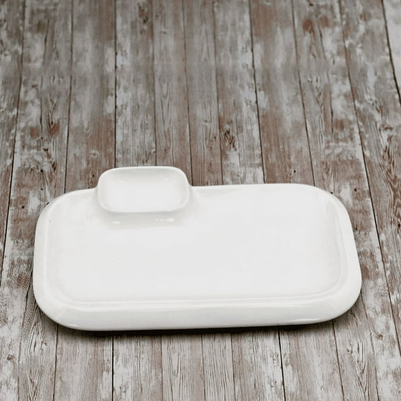WILMAX FINE PORCELAIN SET OF RECTANGULAR PLATTERS (14” X 8.5” / SET OF 6) WL-992575/A