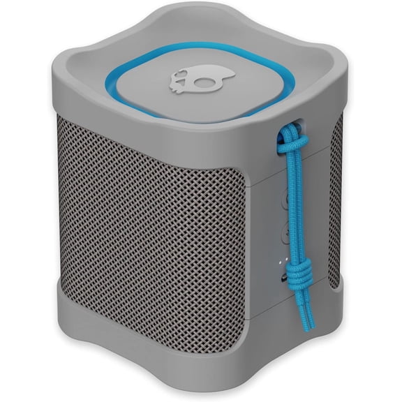 Skullcandy Terrain Mini Wireless Speaker, IPX7 Waterproof Portable, 14 Hour Battery, Nylon Wrist Wrap & True Stereo