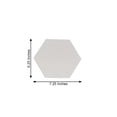 thumbnail image 3 of Efavormart 12 Pack | 7" Hexagon Mirror Wall Stickers, Acrylic Removable Wall Decals For Home Decor, 3 of 11