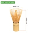 thumbnail image 2 of Juego de Matcha Uxcell Batidor de Bambú (Chasen) Cucharón Tradicional (Chashaku) Cucharita de Té, Amarillo, 2 of 6