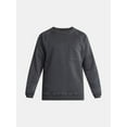 thumbnail image 5 of No Boundaries Oversized Crewneck Sweatshirt with Long Sleeves, Men's & Big Men's, 5 of 5