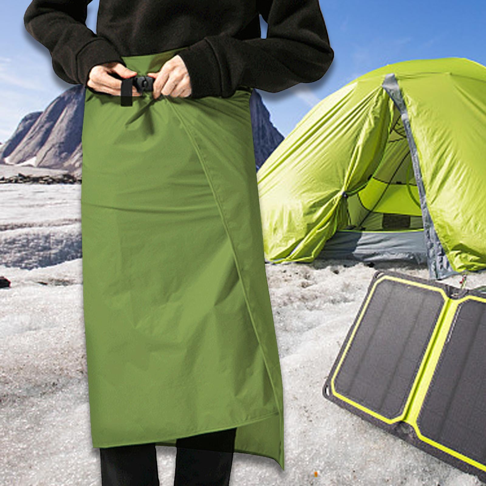 Half Length Rain Skirt Rain Cover Waterproof Rain Pants Kilt Adjustable