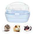 2024 Hamster Carry Case Cage Portable Lightweight Small Animal Carry Case for Outdoor Travel