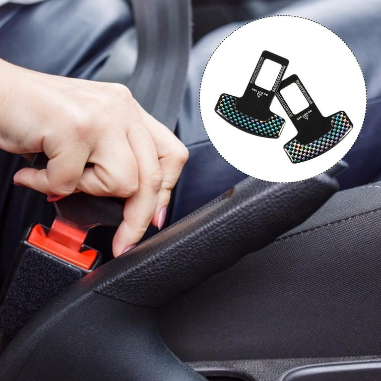 Safety lock for clearance seat belt buckle