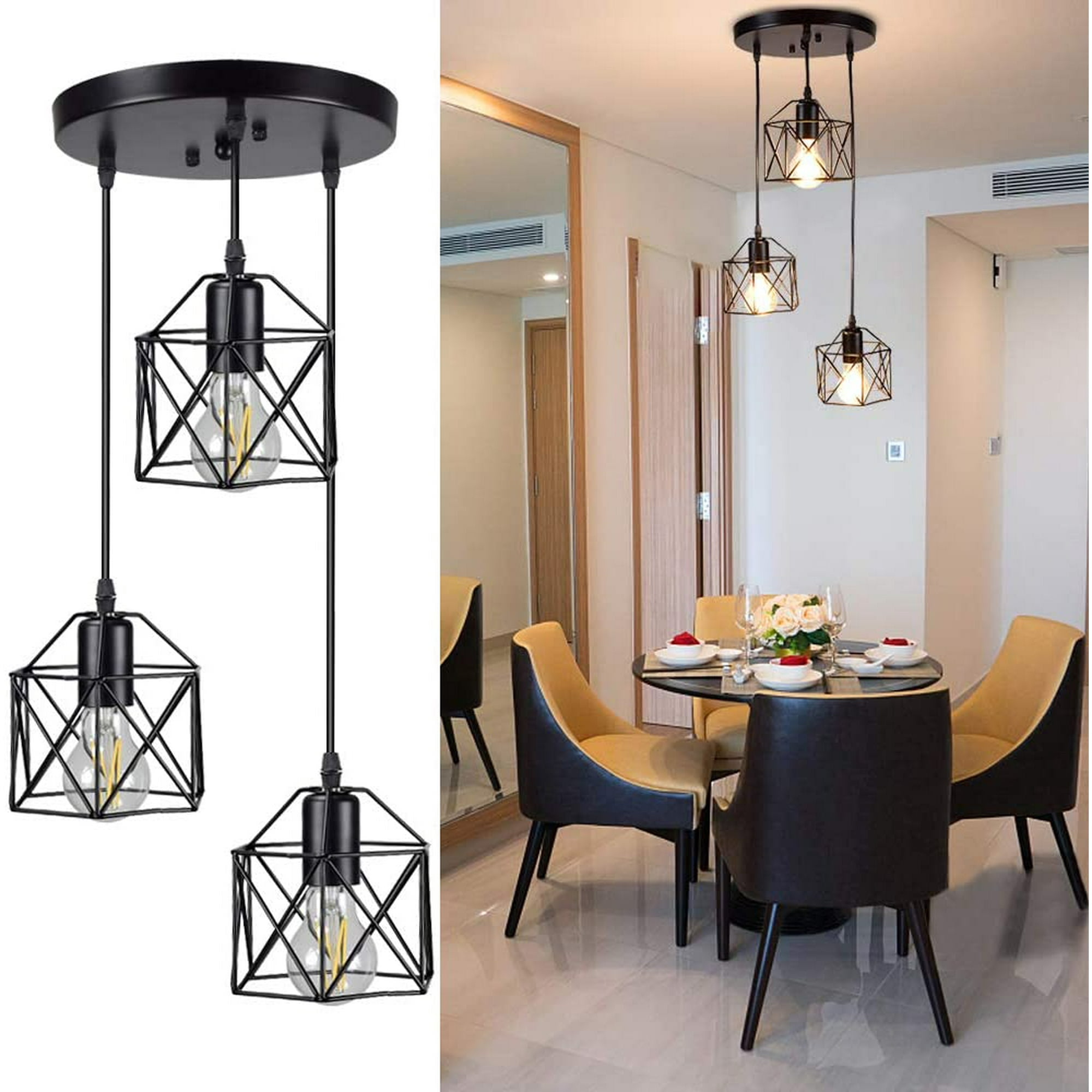 Black ceiling sales lights for hallway