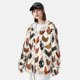 thumbnail image 3 of Fotbe Roosters and Chickens Chaqueta con Protección Solar UPF 50+ para Hombre y Mujer, Camisa con Capucha y Bolsillos-Large, 3 of 7