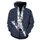 thumbnail image 1 of Sudadera con capucha y cremallera de astronauta de dibujos animados para hombre, unisex, de gran tamaño, para adolescentes, moda informal, gran oferta 2024, divertida, con estampado 3D, manga larga, g, 1 of 6