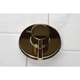 thumbnail image 4 of Kingston Brass KS3032DL Concord Single-Handle Three-Way Diverter Valve with Round Trim Kit, Polished Brass, 4 of 9
