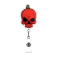 thumbnail image 2 of Ltdhehe Citrouille d'Halloween Support Extensible pour Rouleau d'Insigne avec Anneau de Tirage Corde d'Extension 60 65 cm, 2 of 4