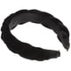 thumbnail image 2 of Cross Hair Hoop Ladies Braid Flannelette Wide Edge Hair Hoop Accesorio para el cabello para mujer niña negro, 2 of 4