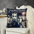 thumbnail image 2 of Johnny Depp Pillow Case Soft Pillow Cover Pillowcase Decorative Cushion Cover Home Decor 26 "x26 ", 2 of 8