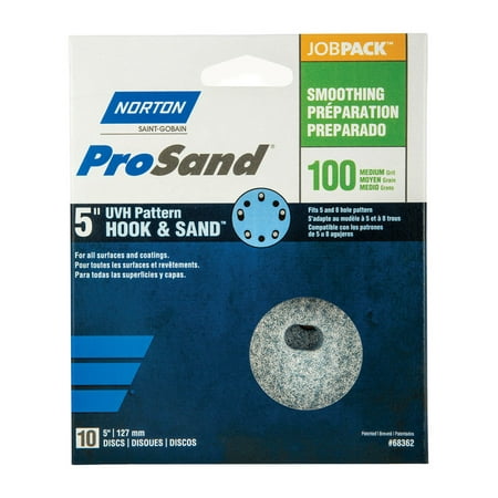 

Norton 3311404 5 in. 100 Grit H-L Sanding Disc