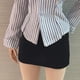 thumbnail image 3 of Ropa Femenina Zulema 1/6 Paquete de Camisa a Rayas Minifalda de Cadera, 3 of 8