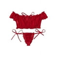 thumbnail image 1 of Traje de baño estilo europeo y americano Amazon sexy encaje dividido ropa interior sexy pijama sexy, 1 of 6
