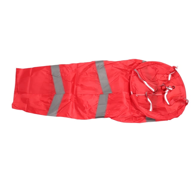 Windsock,Aviation Windsock,Windsock Lightweight Strong Polyester Wind Direction Measurement Sock Bag For Outdoor Farm Industry Red 100cm