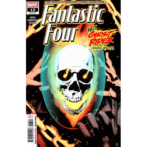 Fantastic Four (8th Series) #13 VF ; Marvel Comic Book