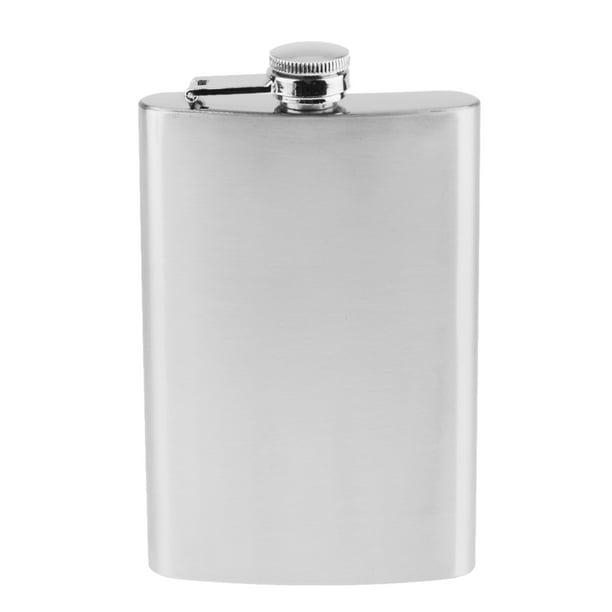 Ounissouiy Frasco plateado premium para vino con resistencia a la compresión y sin sabor metálico, disfrute de un sabor delicado Kits de equipo de elaboración de vino Plata 10oz 280ml