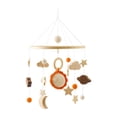 thumbnail image 1 of Móvil de techo para cuna de bebé, decoración colgante para dormitorio, bonitos regalos de moda, sonajeros para recién nacidos, juguete sensorial, Estilo B, 1 of 9