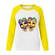 thumbnail image 4 of Xuyuer Mardi Gras Shirts for Women Shirt Funny Mask Graphic Tee Carnival Long Sleeve Shirt V Neck Top, 4 of 6
