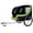 Black / Green, variant on Large Folding Bike Trailer for Dogs – 66LB Capacity, Black / Orange
