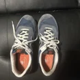 thumbnail image 1 of New balance 574 shoes size 12 color blue and orange, 1 of 6
