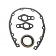 thumbnail image 3 of Black Steel Timing Chain Cover Kit – Fits 1955–1995 Chevy Small Block 283, 305, 327, 350, 400 – For Roller Cam Applications, 3 of 4